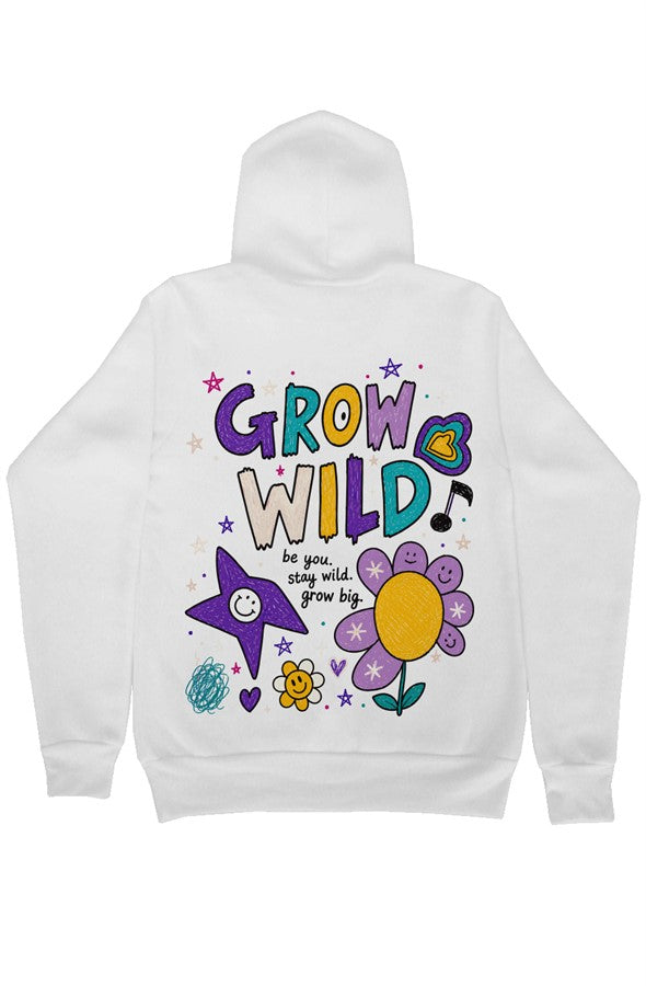 Adult Signature Hoodie; Grow Wild isn't just for kids