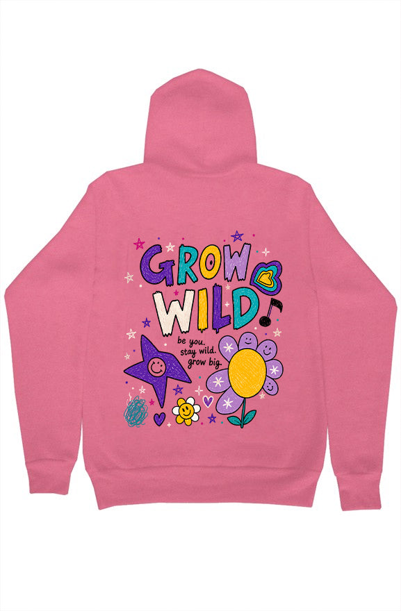 Adult Signature Hoodie; Grow Wild isn't just for kids