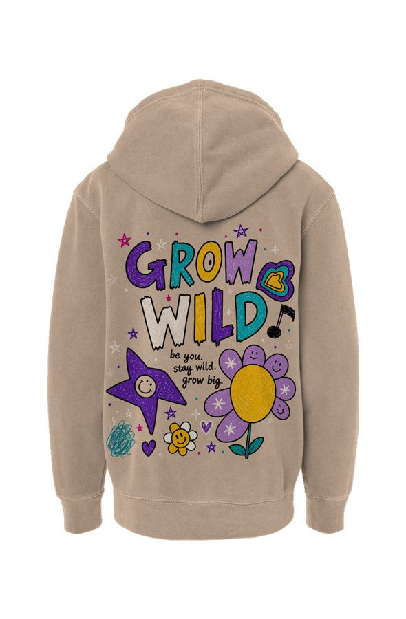 Youth Pigment Dyed Hoodie A little faded A littl