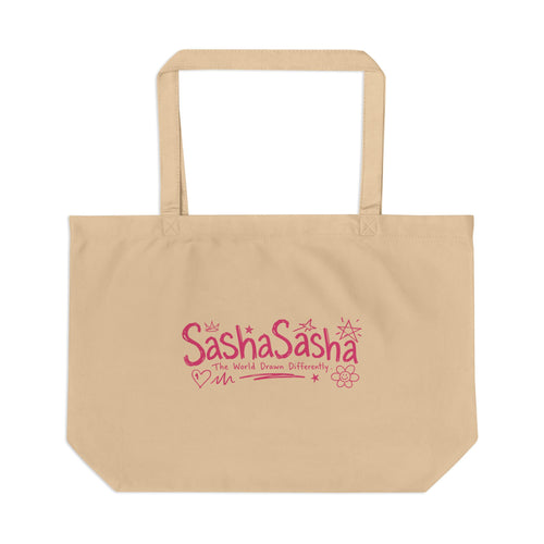 Grow Wild Canvas Tote — "Grow Wild" Floral Eco Shopper